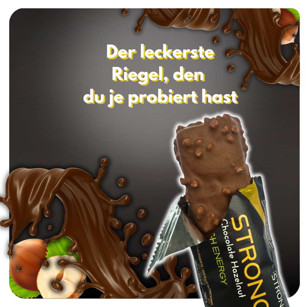 StrongBar 12x75g Chocolate Hazelnut