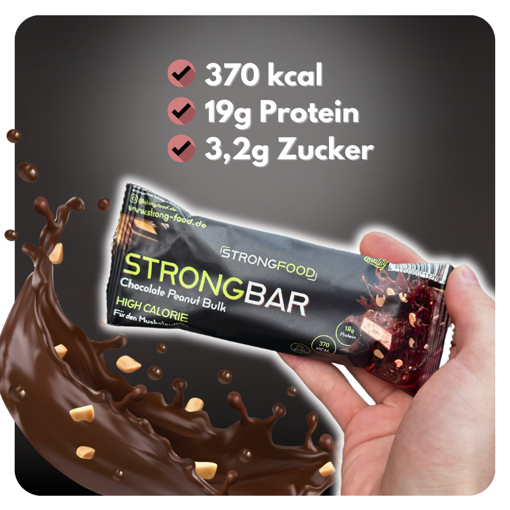 StrongBar 12x75g Chocolate Peanut Bulk